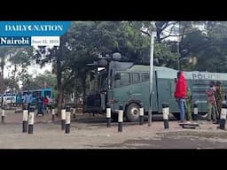Ojwang murder: Businesses in Nairobi CBD shut as commuters scramble to get home safely amid protests