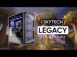 SkyTech Legacy Prebuilt Gaming PC Review 2025! - RTX 5090 Gaming PC On Amazon!