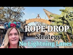 How to rope drop Adventureland at Disneyland without Lightning Lane