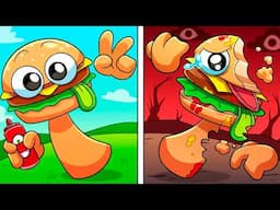 Sprunki OC MR.BURGER! Incredibox Sprunki Animation