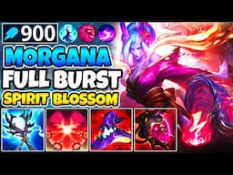 FULL BURST MORGANA DEALS HOW MUCH DAMAGE!? - New Morgana Build (EXALTED SPIRIT BLOSSOM MORGANA)