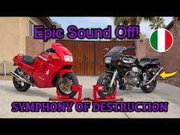 Hold on Tight! Ducati Vs Moto Guzzi