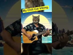This Cat Plays Guitar Better Than Me! #cats #pets #cute #animal