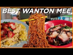 TOP 3 WANTON MEE IN EAST SINGAPORE | The Best Wanton Mee Ep 2