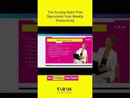 The Sunday Habit That Skyrockets Your Weekly Productivity