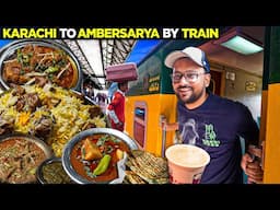 Train Journey for Best Punjabi Food at Ambarsariya Lahore | Greenline Pakistan Railway Vlog