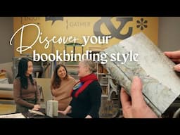 Are you a book artist or fine binder? ⟡ Find your style in Awl About Bookbinding, Ep. 1