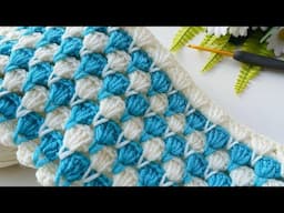 The most beautiful and UNIQUE crochet pattern you've ever seen! easy crochet blanket for beginners