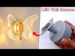 Best Profitable Business ideas How to Make a Professional Work in Home Wall Sconce Lamp 4 | cutAtoz