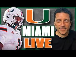 Miami Hurricanes LIVE 424 / AJ HAULCY ON CAMPUS