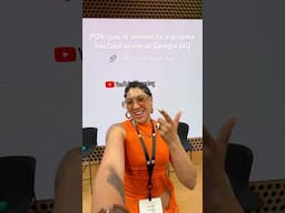POV: You're Headed to a Private YouTube Event in NYC