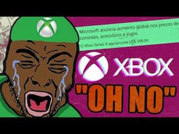 URGENTE: AUMENTO DE PREÇO BRUTAL NO XBOX | Subiu TUDO | Caixistas em #COLAPSO! - Feat. Gangue