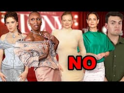 TONY AWARDS 2025 FASHION ROAST (beige looks terrible on white people)