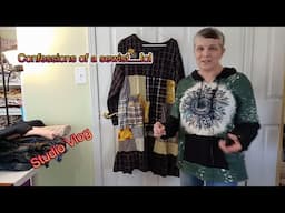 Studio Vlog 3: I tried using an industrial sewing machine...and more...