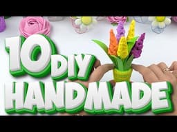 10 Easy DIY Crafts That Everyone's Searching For ✨ Simple, Creative, Addictive!