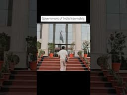 Government of India Internship #internship #collegeinternship