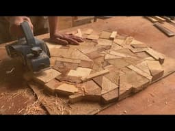 Easy And Extremely Useful Way To Recycle Wood // Make A Unique Coffee Table In Your Own Style