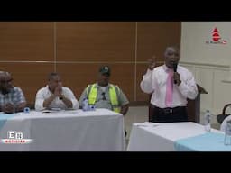 EN VIVO. Mesa de seguridad emplaza a Obras Públicas en Villa Altagracia