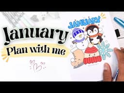 January 2025 Bullet Journal Setup | New Year, New Goals!