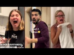 BEST SCARECAM  Pranks Reaction 2025 😂 #330 // Jumpscare // Funny Video //TikTok Honors/
