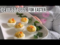 🐣 Deviled Eggs Recipe and EASTER Themed Fun with Eggs | Easter Activity with Kids - Buydeem G32