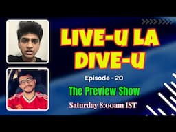 LIVE-u LA DIVE-u: THE FOOTBALL PREVIEW SHOW | FOOTBALL PECHU