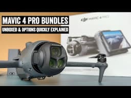 DJI Mavic 4 Pro Unboxing: Parts & Bundles Explained (+ footage!)