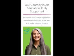 Your Journey in Art Education, Fully Supported