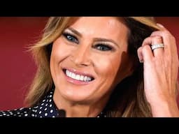 Melania Trump's Hair Fail At The Military Parade Was Brutal