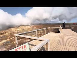 Geothermal area of Gunnuhver of Reykjanes Volcano, Reykjanes Peninsula #Iceland