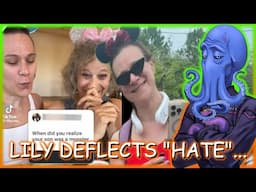 LILY "CON ARTIST" TINO DEFLECTS HATE...WITH MOTHER