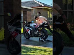 Central stand for sports bikes #automobile #theaustralianteja #australia #bikers