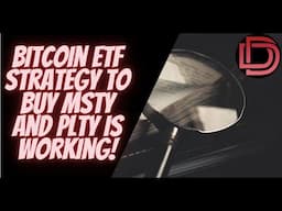 Bitcoin ETF Income to Buy MSTY ETF & PLTY ETF I Dividend Growth Investing 2025  Dividend Portfolio