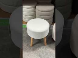 Come with me to find a new vanity stool!🫧🌷✨🎀 #vanity #makeup