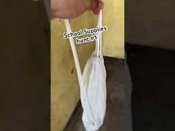 School Supplies Hunt No. 1