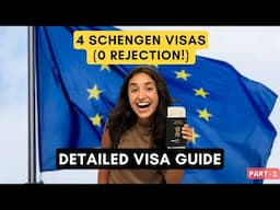Step-by-Step: Schengen Visa for INDIANS (2025 UPDATE) Europe trip (cost, visa hacks, document list)