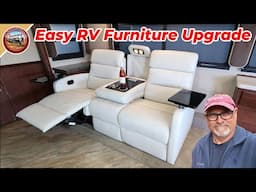 We Got A Deal! Shop 4 Seats RV sofa install