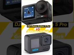 Low light test DJI osmo action 5 pro vs GoPro hero 13 black! #ad #dji #mtb