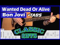 Wanted Dead Or Alive Guitar Lesson