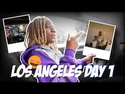#Hilarious VLOG GRWM FOR #LA ! | In & Out Burger + Leo's Taco Truck Food Review
