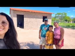 VISITANDO AS OBRAS EM ORLANDO, ADRIANA E DONA JOSA