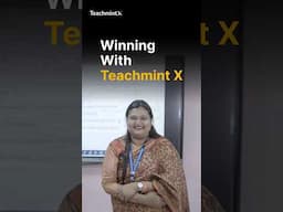 Astha School of Management Simplifies Teaching with Teachmint X Interactive Classroom Device.