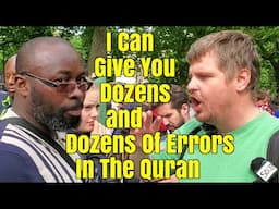 Speakers Corner - A Muslim and Bob Have Questions For Each About Islam And Christianity