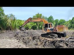 PART 13 EXCAVATOR SUMITOMO S2801 CUCI HUTAN PAYA NIPAH