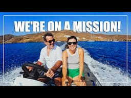 We Need Time Away from our Boat | Going on a Mission & Exploring a Greek Hilltop Castle