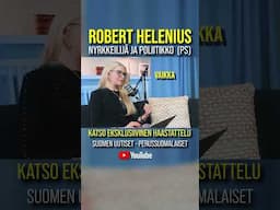 Miten kova Iskijä Robbe päätti lähteä politiikkaan?