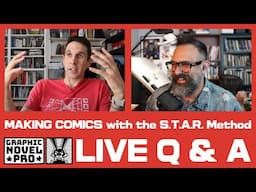 🔴 LIVE - Use This Method for Your Comic Project - Graphic Novel Pro Live Q&A