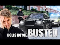 NEW ROLLS ROYCE - DIRECTLY CAUGHT BY POLICE! | VLOG 1103