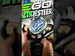 Scared to ZTR 🔄 EGO E-Steer is your Ride