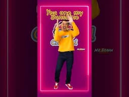 Jazzy You Are My Sunshine! ☀🎶 #MrBrahm #nurseryrhymes #shorts #kidssongs #kidsmusic #ytshorts